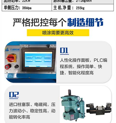 JNJX-H-T40聚脲噴涂機(圖4) JNJX-H-T40聚脲噴涂機 -4