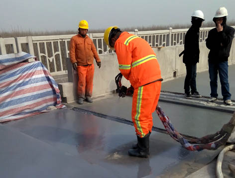 山東地區(qū)噴涂聚脲防腐施工案例